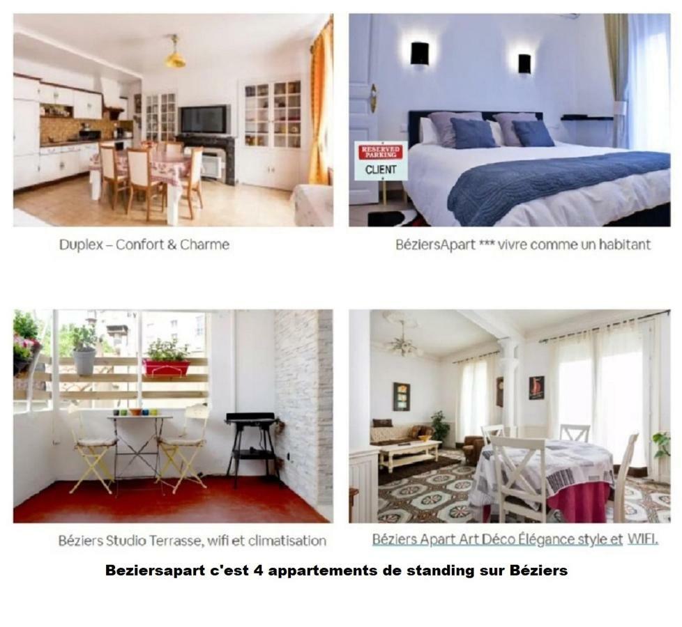 Duplex - Confort & Charme Безьє Екстер'єр фото